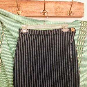 Urban Outfitters Midi Length Jean Wrap Skirt!